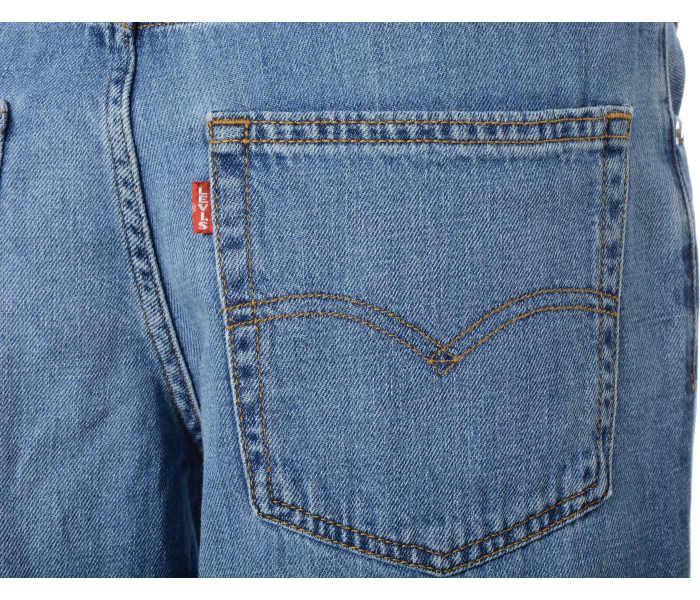 Levi´s® jeans Baggy Dad Heavy Check dámské modré