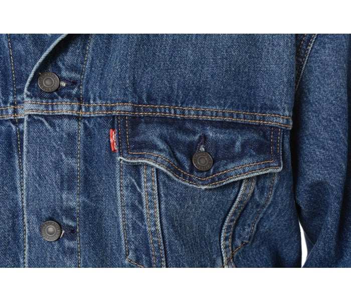 Džínová bunda Levi´s® Relaxed Fit Trucker pánská modrá