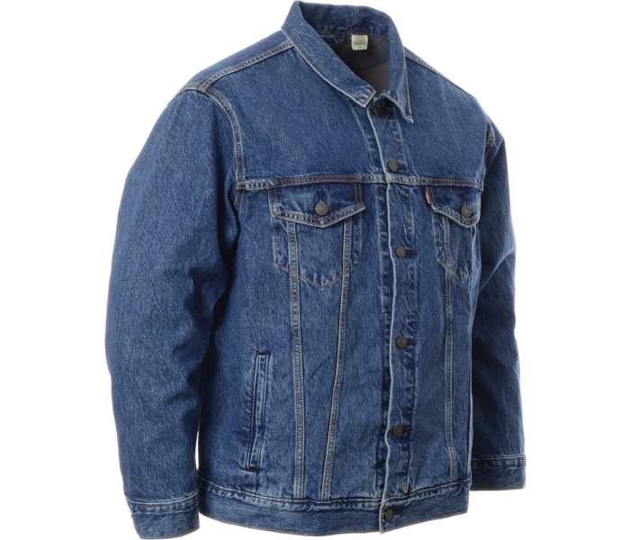 Džínsová bunda Levi´s® Relaxed Fit Trucker pánska modrá