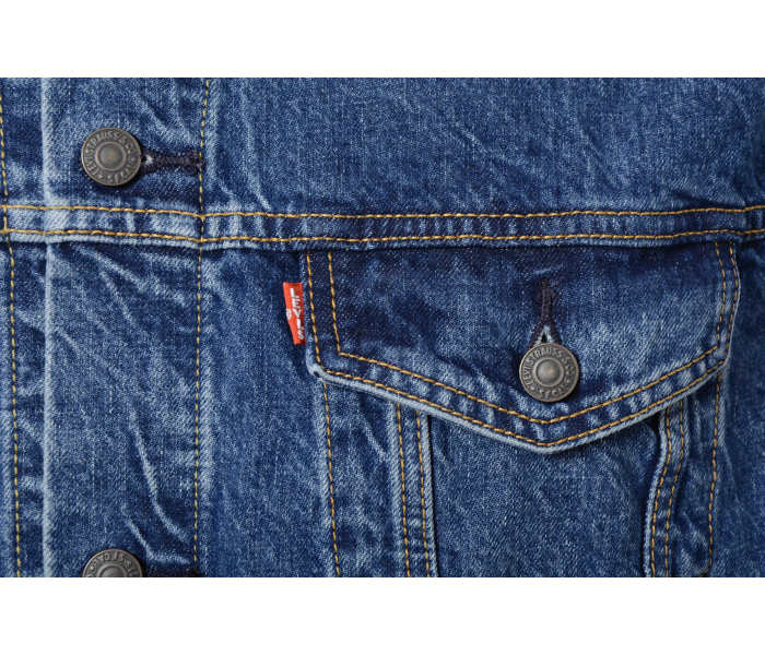 Džínsová bunda Levi´s® Relaxed Fit Trucker pánska modrá