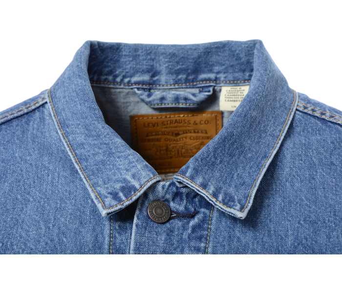 Džínsová bunda Levi´s® Relaxed Fit Trucker pánska modrá