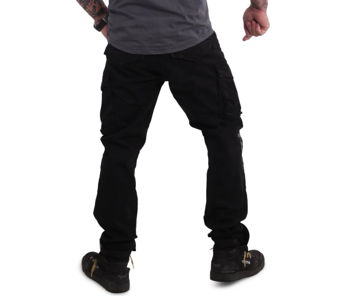 Kapsáče Yakuza Cuadro Cargo Pants pánske čierne