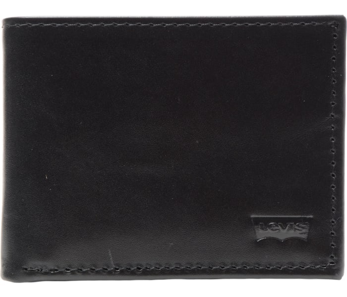 Kožená peněženka Levi´s® Batwing Bifold černá