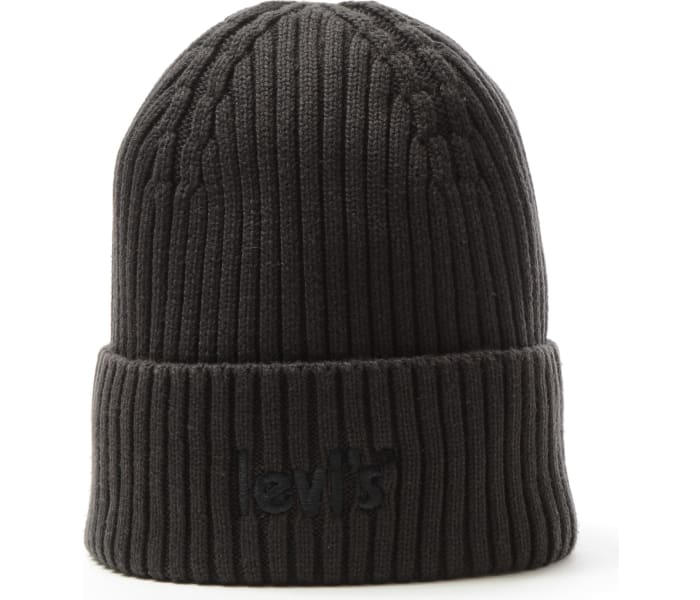 Čepice Levi´s® Poster Logo Beanie černá