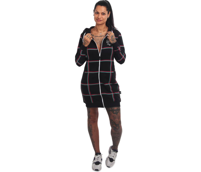 Mikina Yakuza Checkered Long Zip