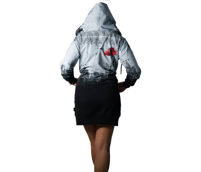 Mikina Yakuza Curtain Long Zip