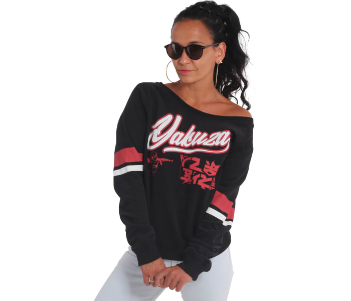 Mikina Yakuza 893 College Wide Crew Neck