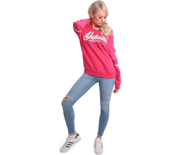 Mikina Yakuza 893 College Wide Crew Neck