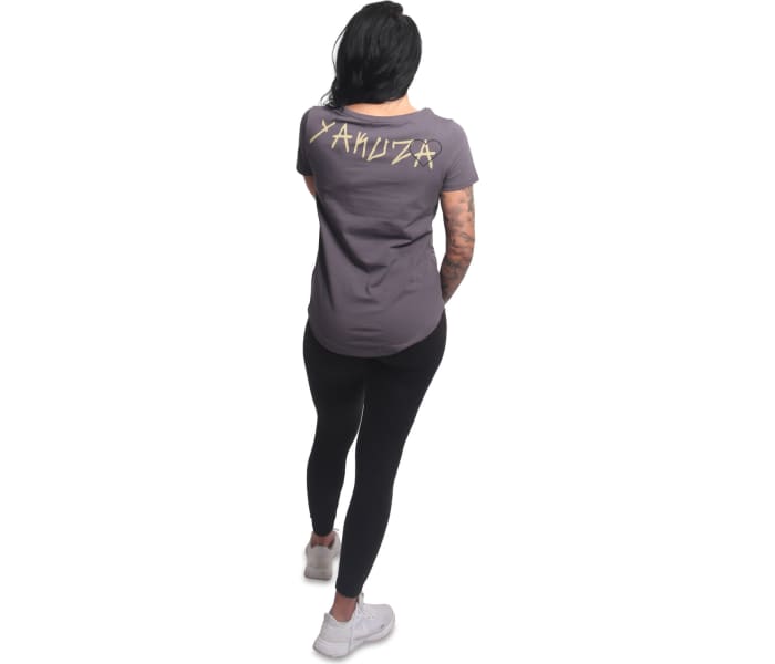 Tričko Yakuza Afraid Curved Crew Neck