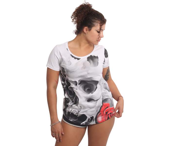 Tričko Yakuza Floating Curved Crew Neck
