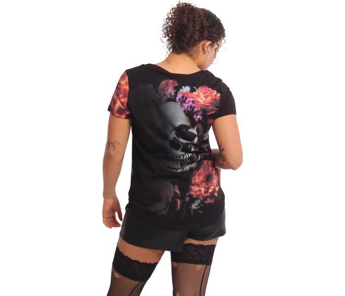 Tričko Yakuza Glow Curved Crew Neck