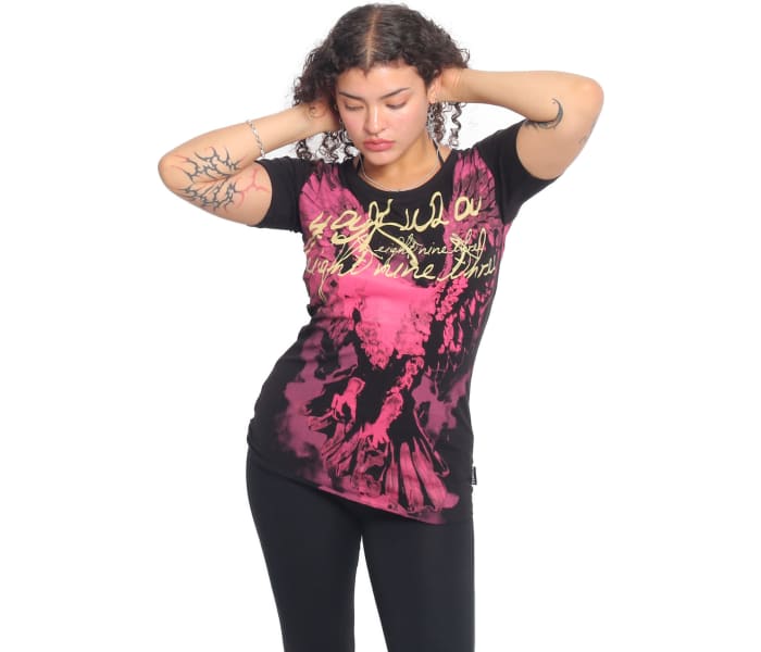 Tričko Yakuza Eagle Curved Crew Neck