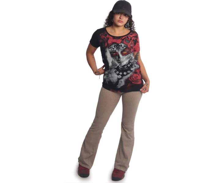 Tričko Yakuza Alone Curved Crew Neck