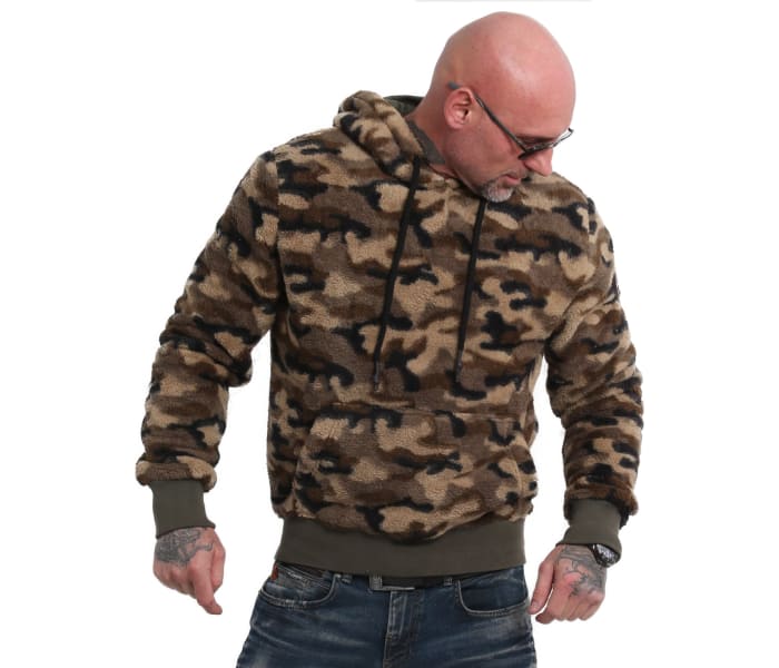 Mikina Yakuza Red Flag Sherpa