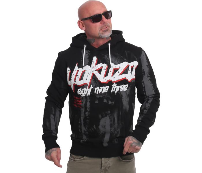 Mikina Yakuza Crashed Skull Allover