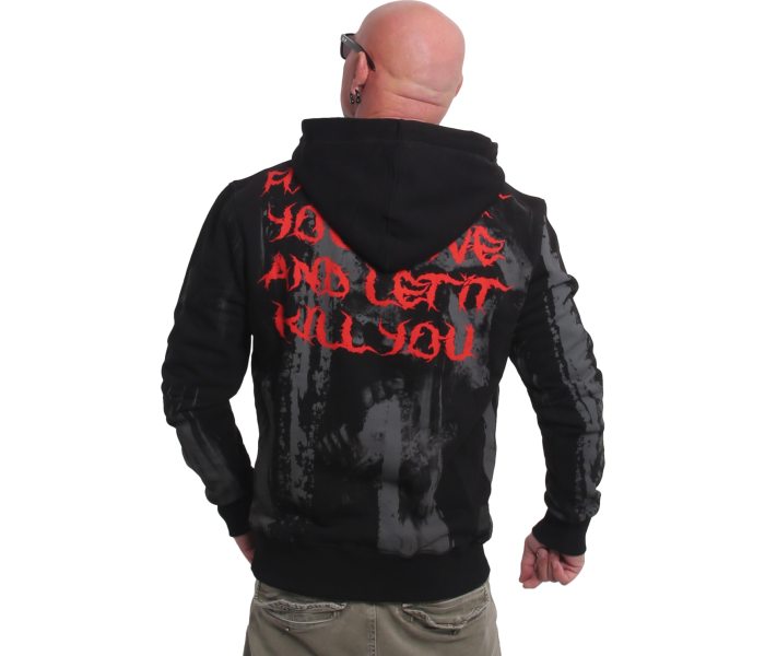 Mikina Yakuza Crashed Skull Allover