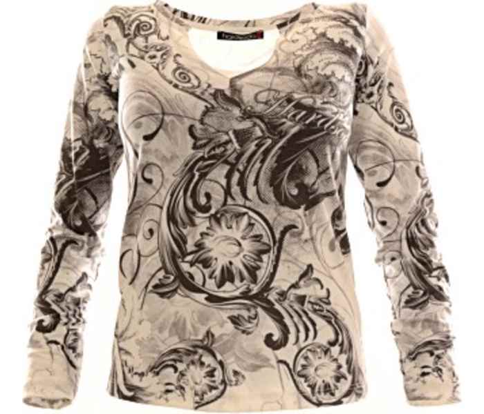 Dámské triko Hard Soda bílé