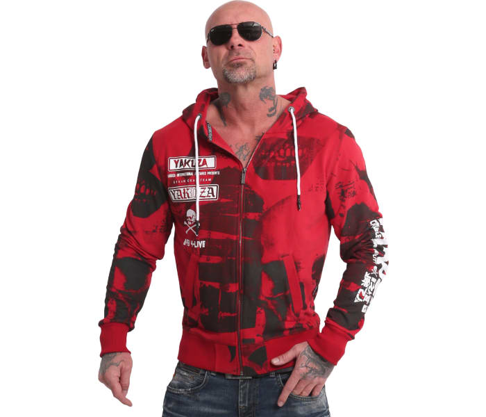 Mikina Yakuza Psycho Clown Allover Zip