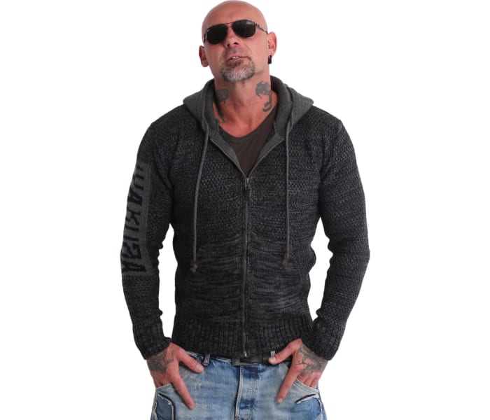 Mikina Yakuza Cartel Knit Zip