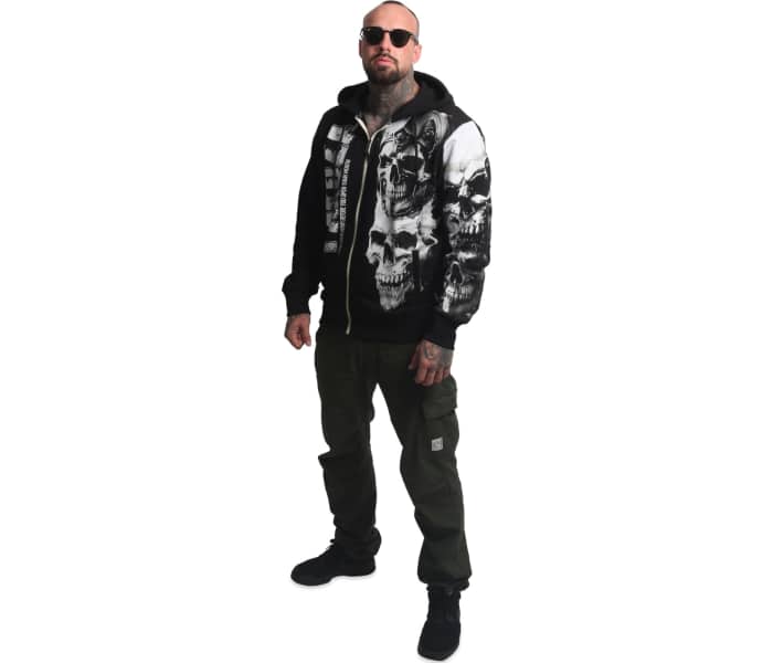 Bunda Yakuza Mikina Yakuza Mouth Zip  t