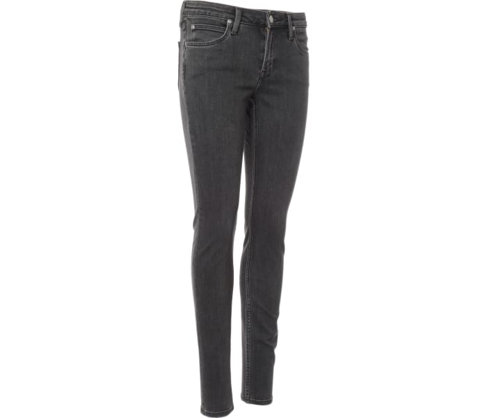 Lee jeans Elly Black Mid Stone dámské tmavě šedé