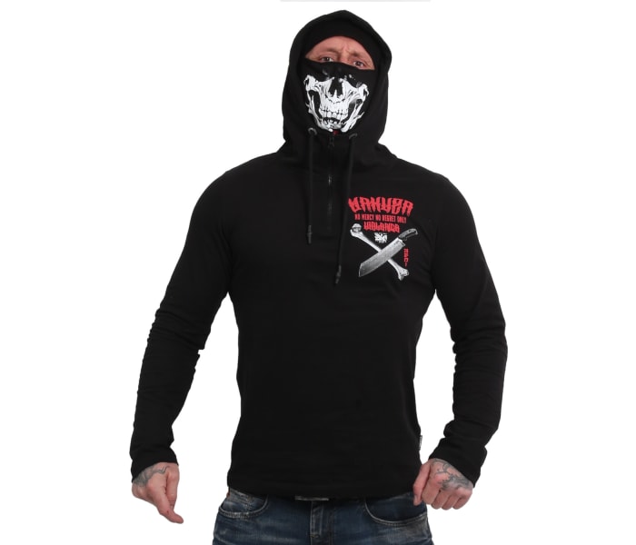 Tričko Yakuza No Mercy No Regret Hooded Ninja  T-Shirt