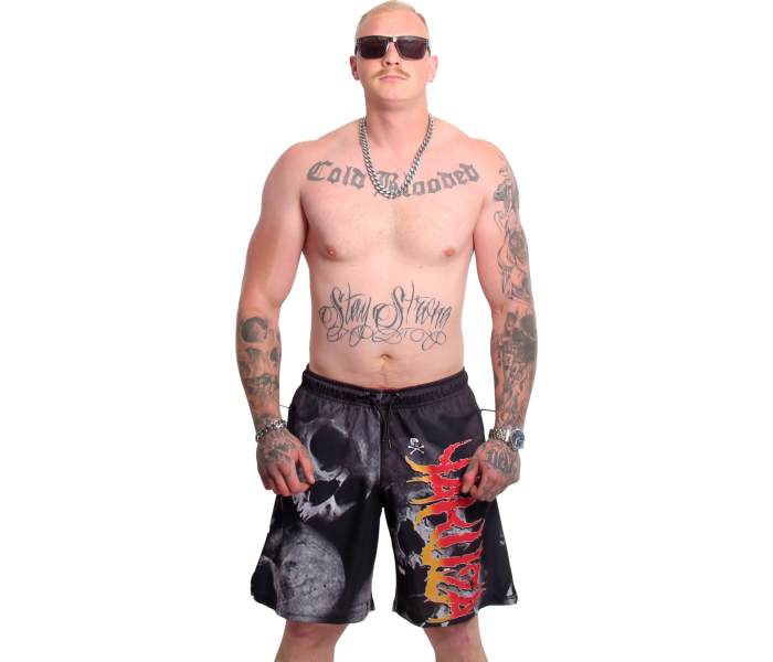 Kraťasy Yakuza Battlefield Mesh