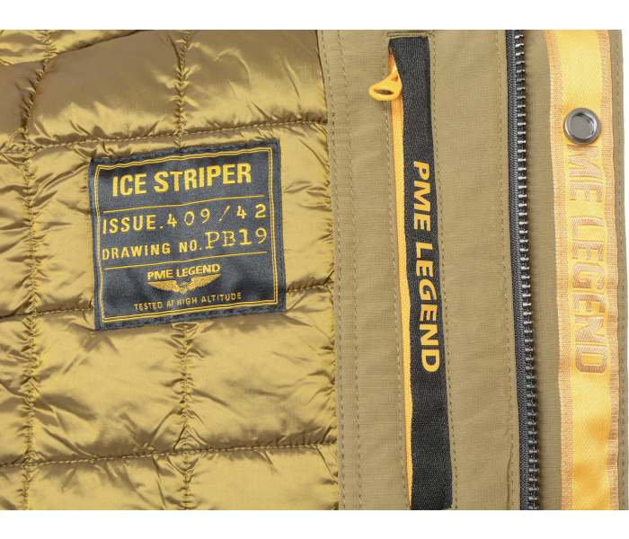 Bunda PME Legend Ice Striper pánská olivová