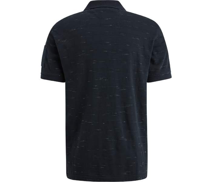Polo triko PME Legend Jacquard pánské tmavě modré