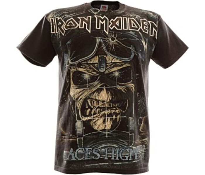 Triko Iron Maiden černé