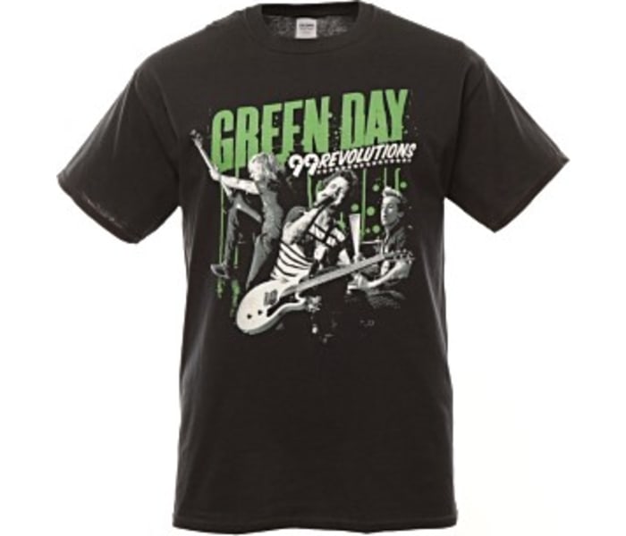 Tričko Green Day čierne
