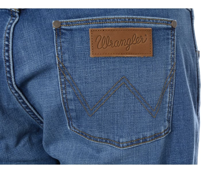 Wrangler jeans Greensboro Softwear pánske modré