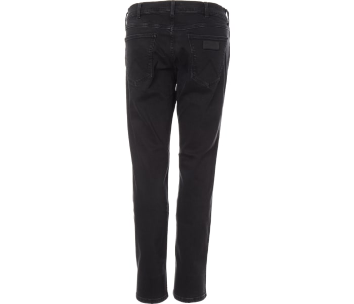 Wrangler jeans Greensboro Black Crow pánske tmavo šedé