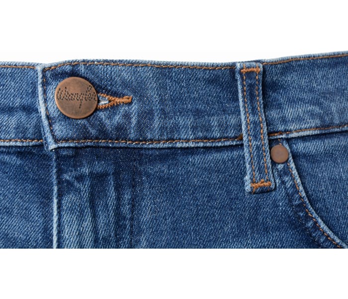 Wrangler jeans Greensboro Hard Edge pánske modré