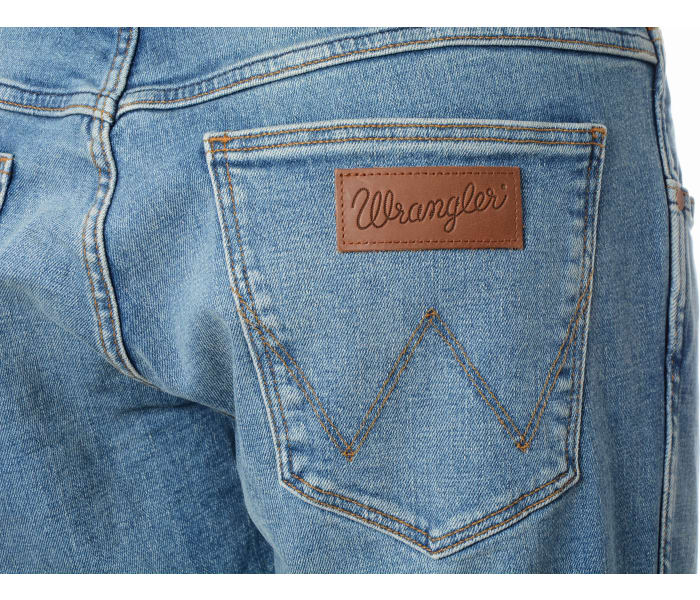 Wrangler jeans Greensboro Blue Fever pánské modré