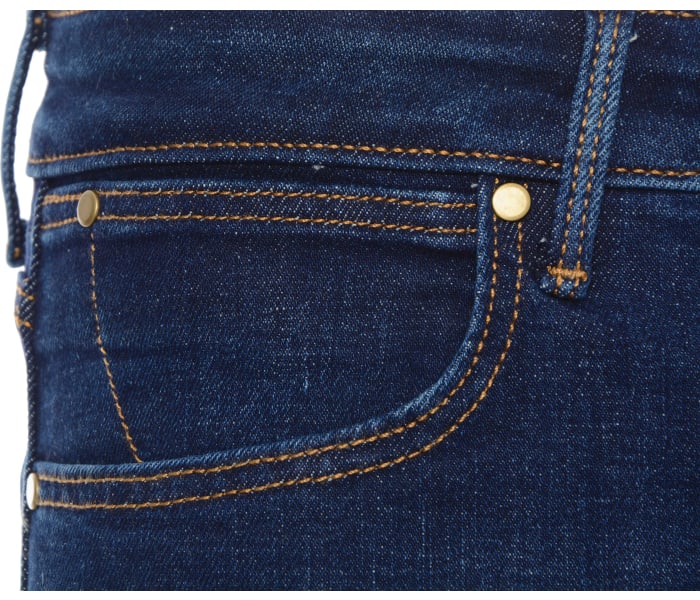 Wrangler jeans Slim Night Blue dámske tmavomodré