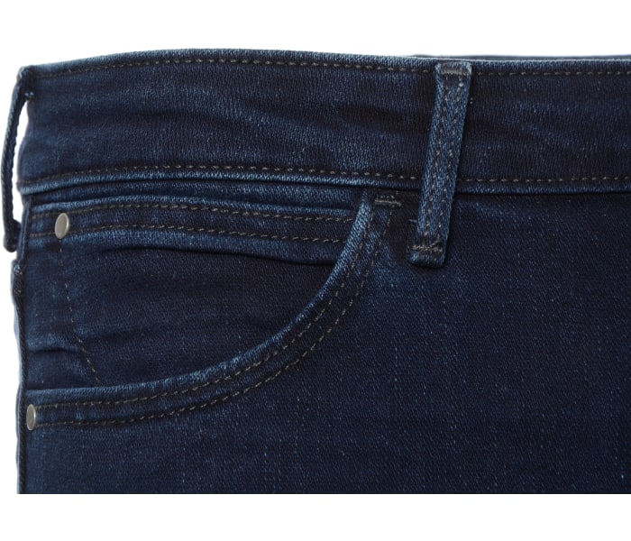 Wrangler jeans Straight Blue Black dámské tmavě modré