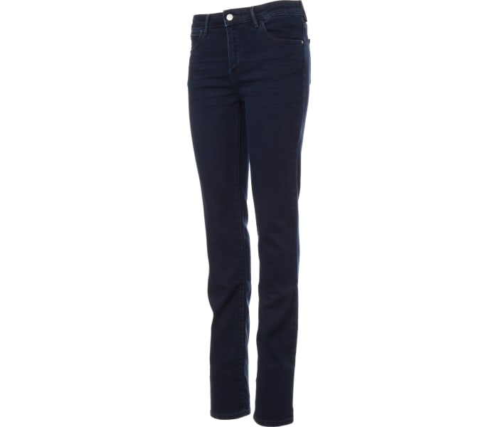 Wrangler jeans Straight Blue Black dámske tmavo modré