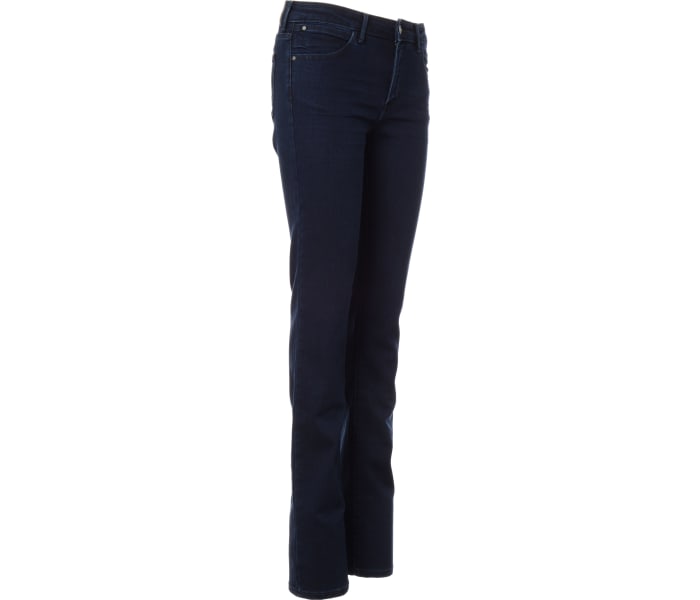 Wrangler jeans Straight Blue Black dámske tmavo modré