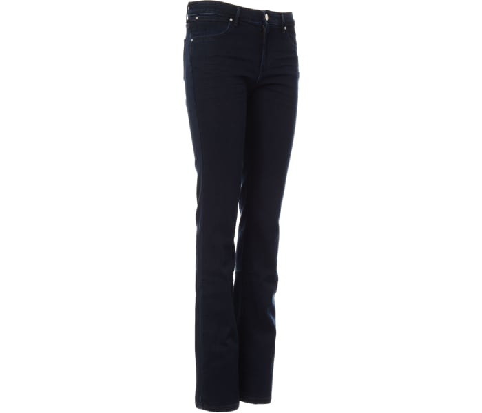 Wrangler jeans Straight Blue Black dámske tmavomodré