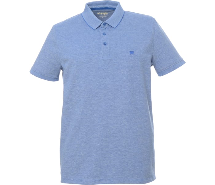 Polo tričko Wrangler Refine Polo Nautical Blue pánske modré