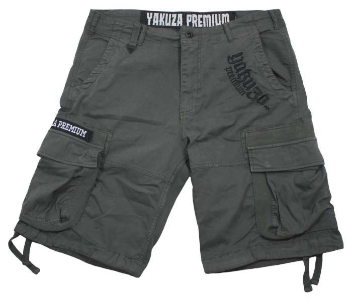 Kraťasy Yakuza Premium pánske tmavo šedé