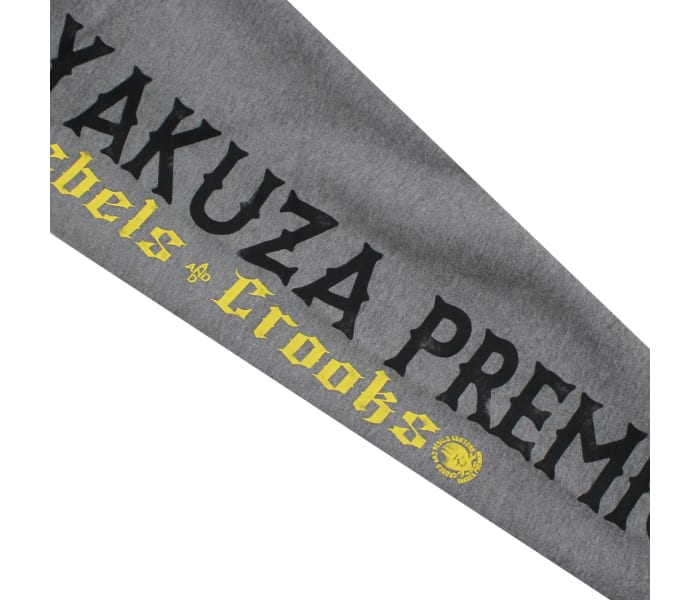 Mikina Yakuza Premium pánska šedá