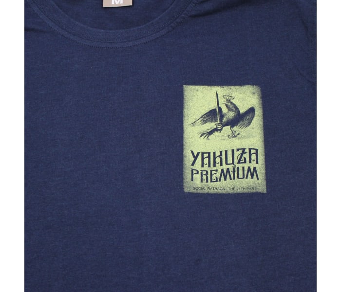 Tričko Yakuza Premium pánske tmavo modré