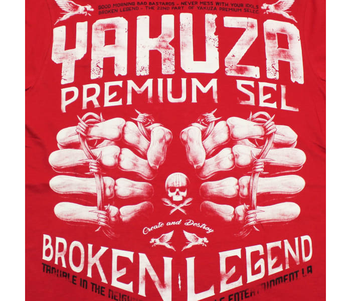 Tričko Yakuza Premium pánske červené