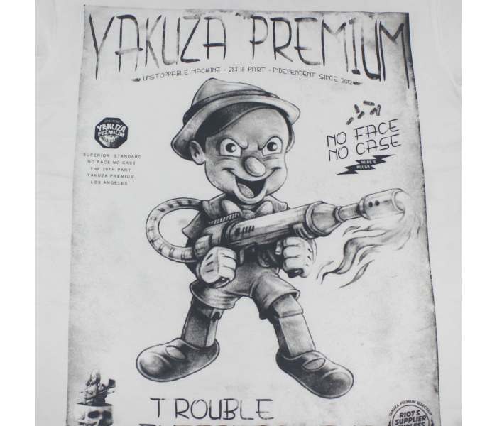Tričko Yakuza Premium pánske biele