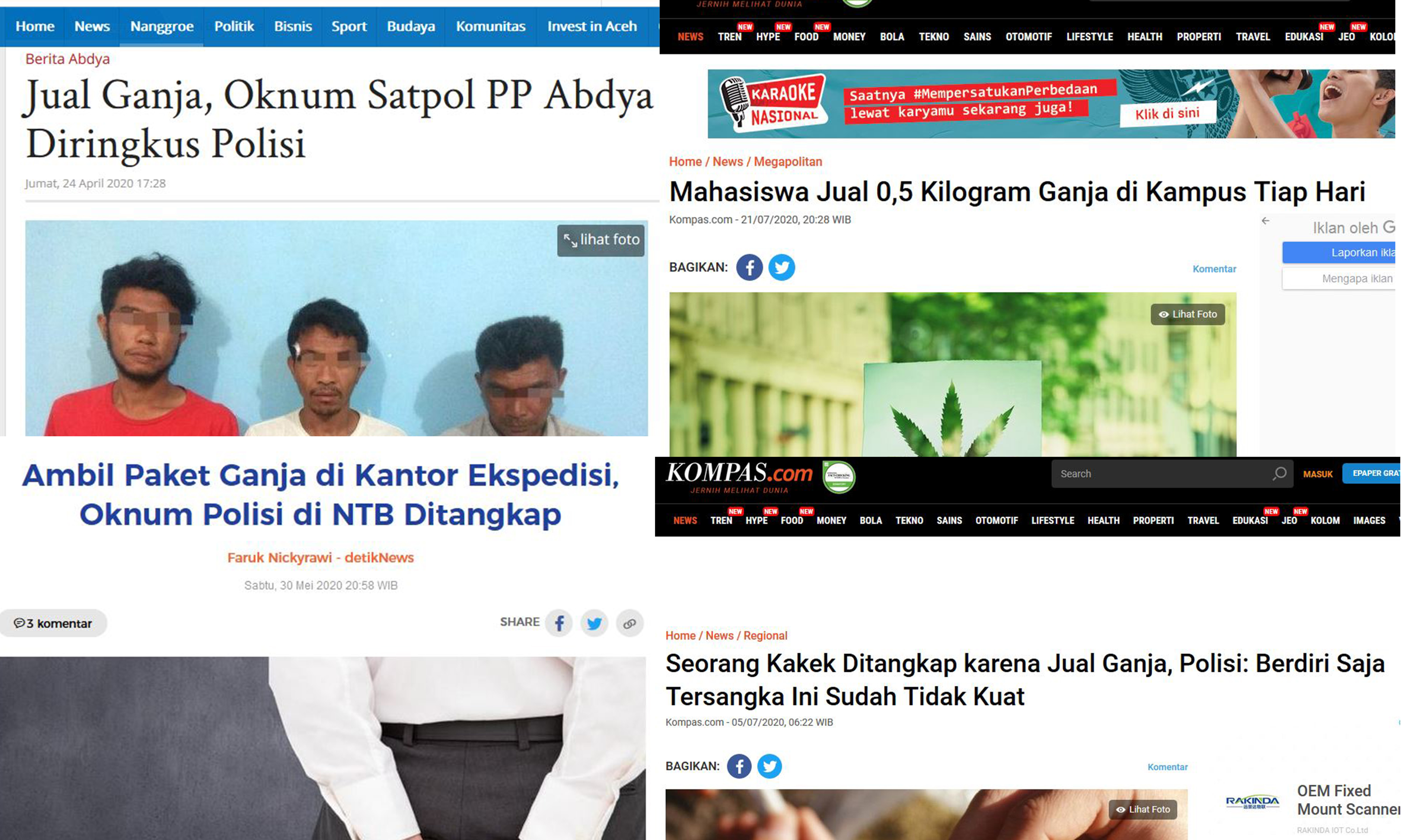Revolusi Ganja guna mencerdaskan bangsa
