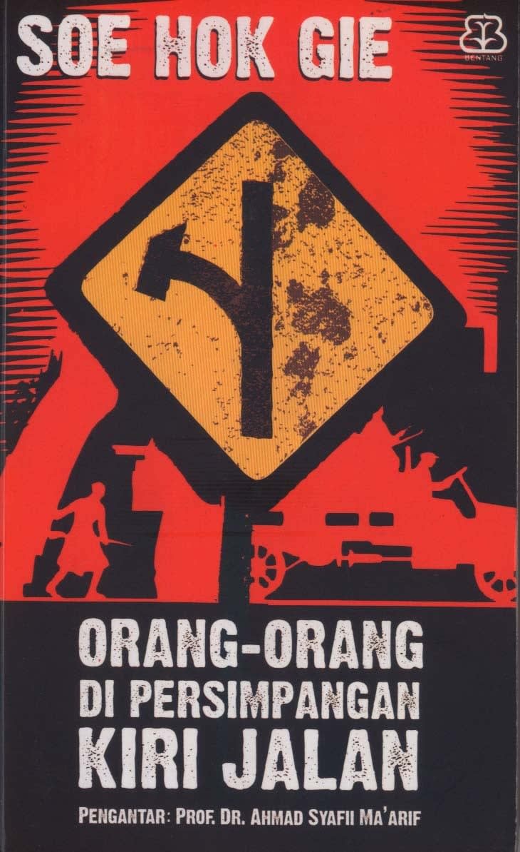 orang orang di persimpangan kiri jalan