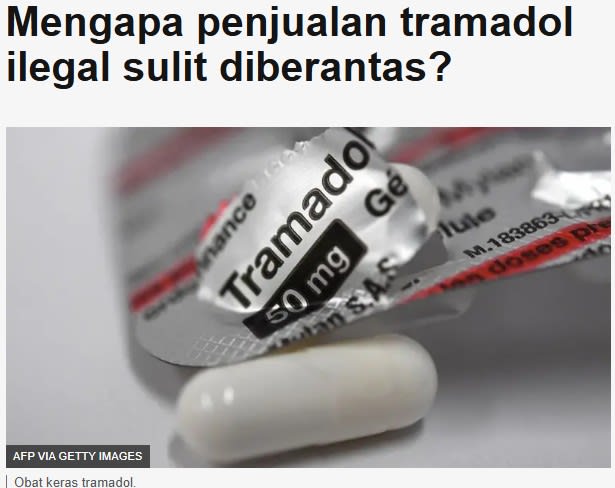 tramadol obat opioid membuat candu