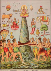 dewa dan rakhsa mengaduk samudra